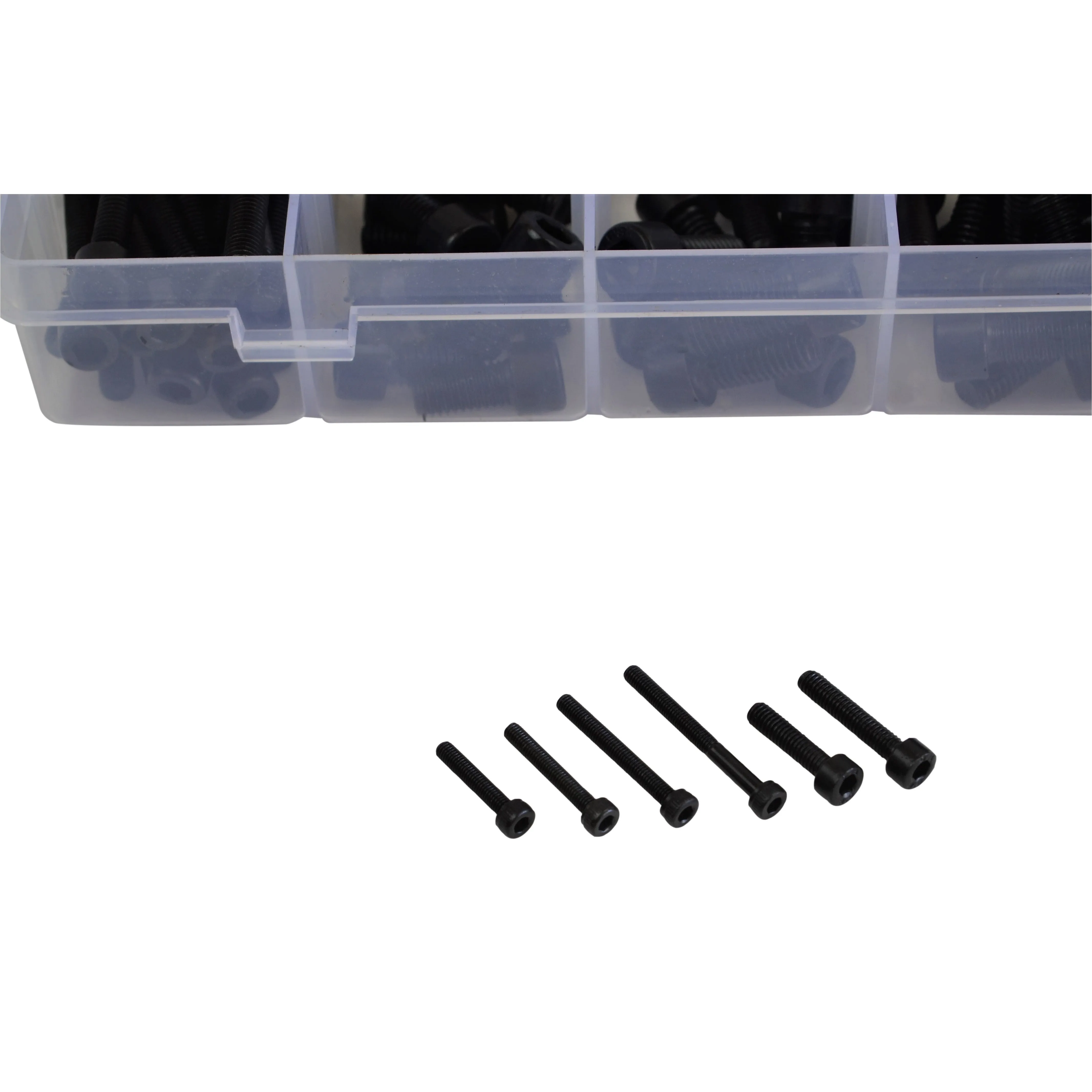430pc High Tensile Cap Screw Bolts Grab Kit