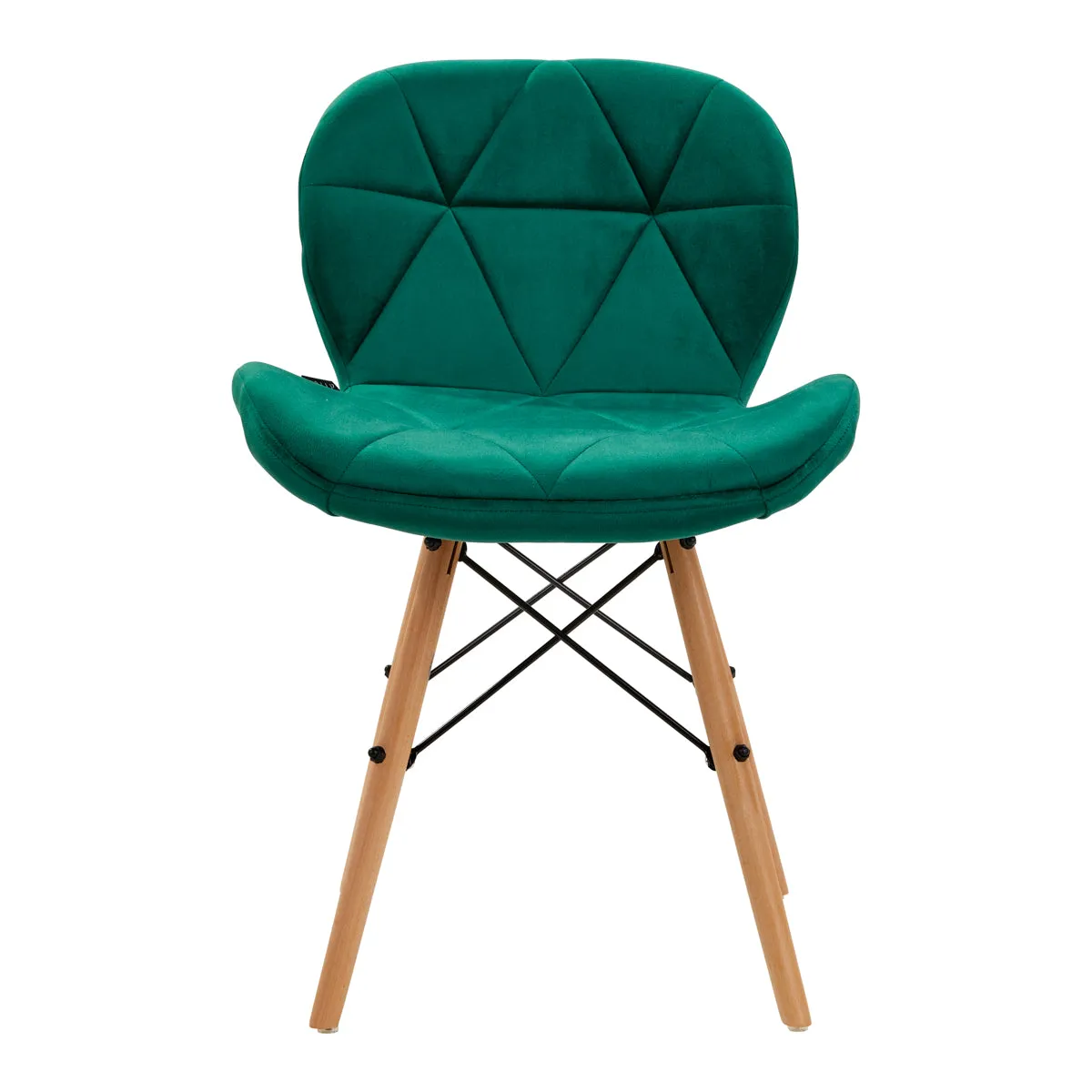 4Rico Cosmetic chair QS-186 green velvet