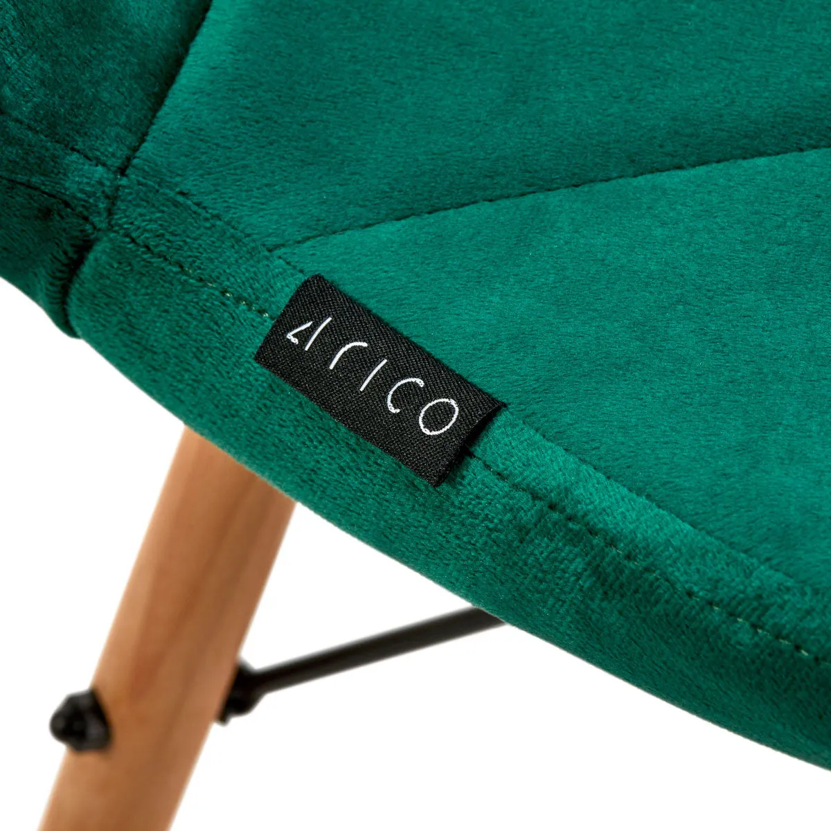 4Rico Cosmetic chair QS-186 green velvet