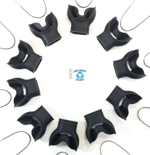 50x Comfort Bite MouthPiece Lot Scuba Diving Snorkel 2nd Stage Regulator     USA