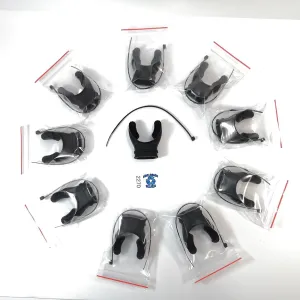 50x Long Bite Mouthpiece Lot Scuba Diving Snorkel 2nd Stage Regulator     USA