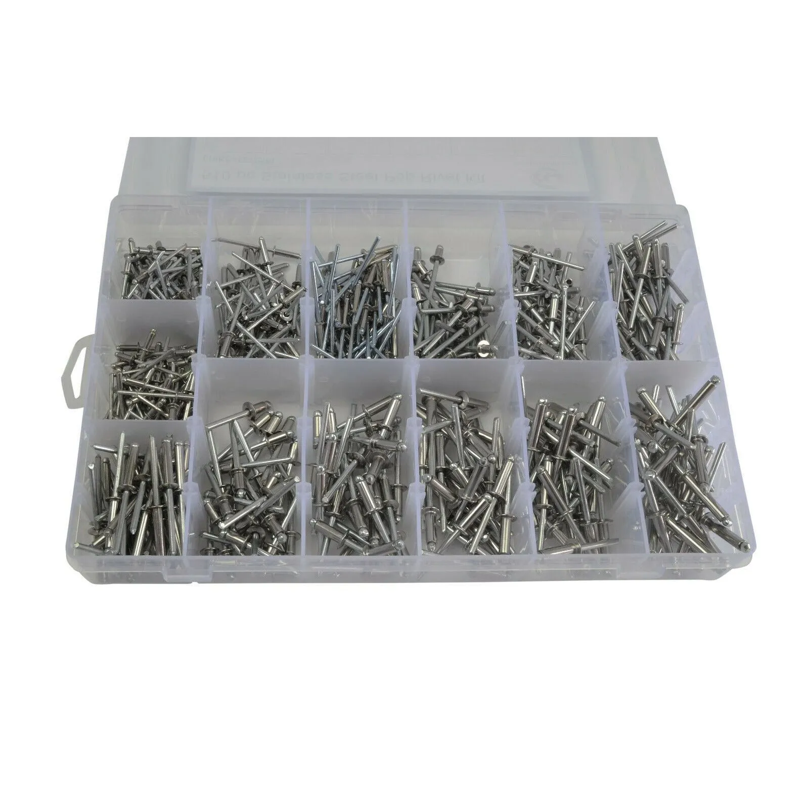 510pc 304 Stainless Steel Pop Rivit Grab Kit