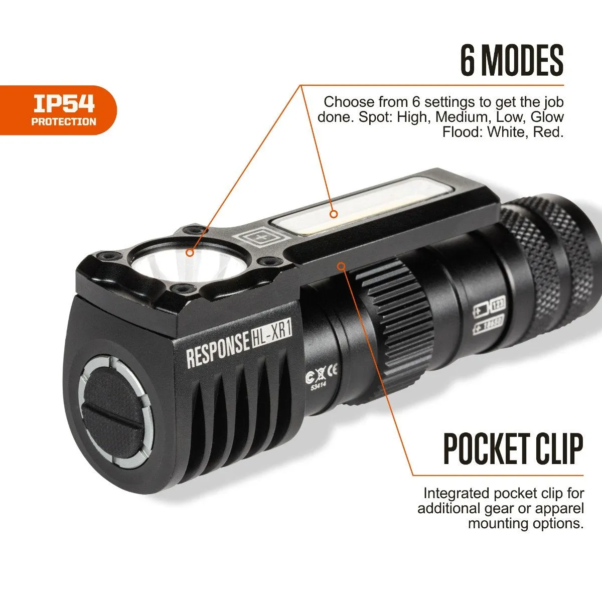 5.11 Response HL XR1 1000 Lumens LED Headlamp