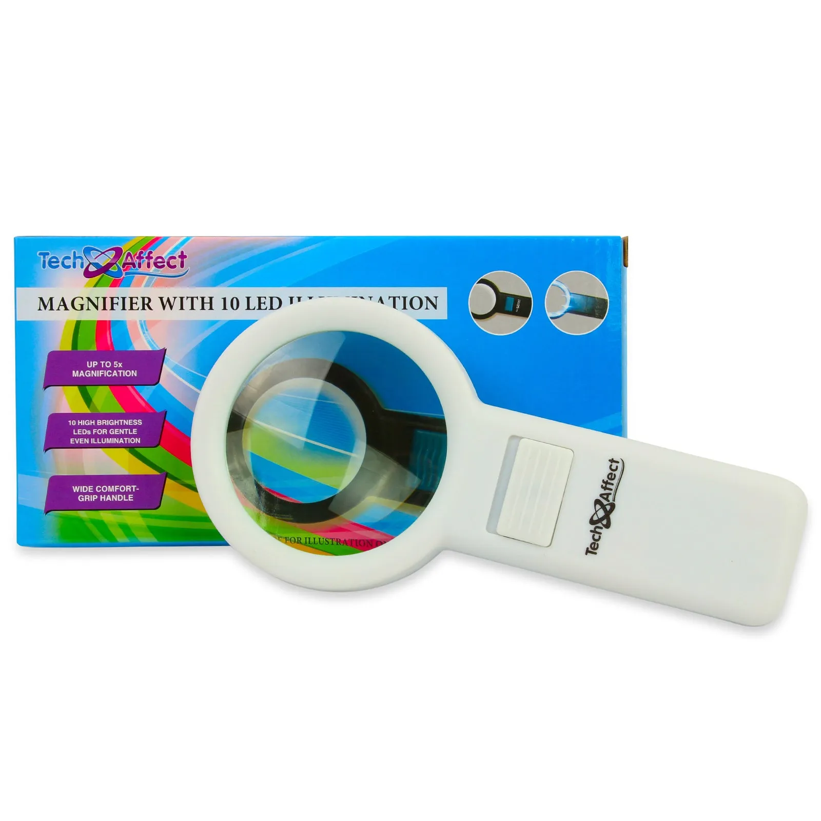 5x Magnifying Glass with 10 LED light