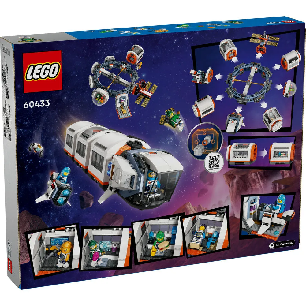 60433 CITY MODULAR SPACE STATION