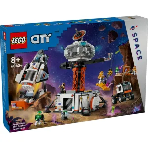 60434 CITY SPACE BASE AND ROCKET LAUNCHPAD