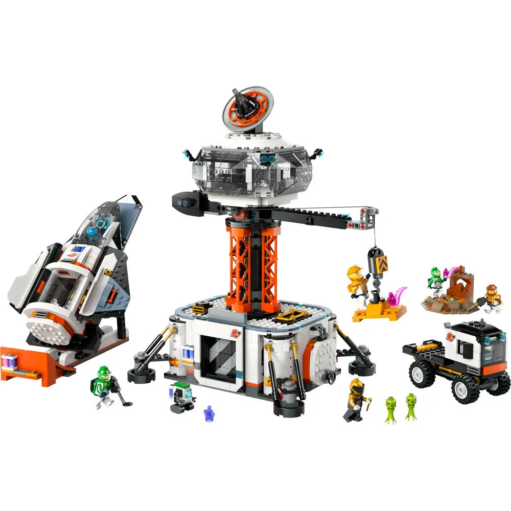 60434 CITY SPACE BASE AND ROCKET LAUNCHPAD