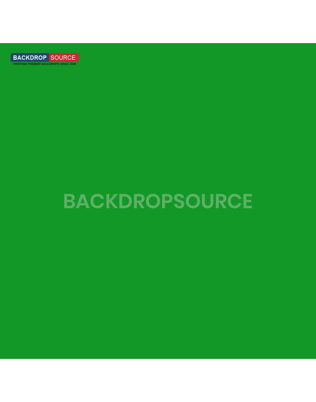 6m W x 6m H Chroma Key Green Photography Backdrop with Backdrop Stand