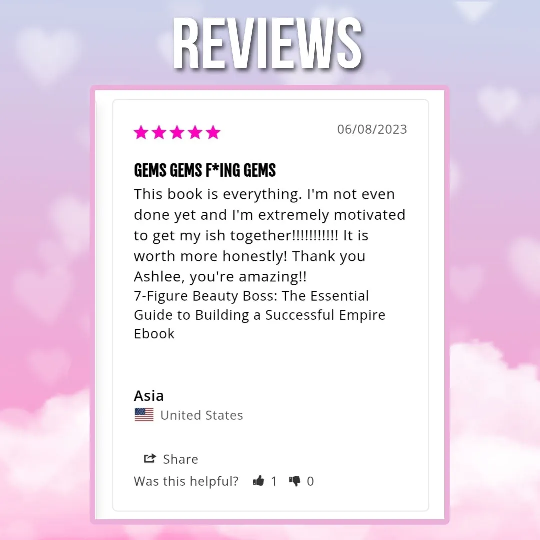 7-Figure Beauty Boss: The Essential Guide to Building a Successful Empire Ebook