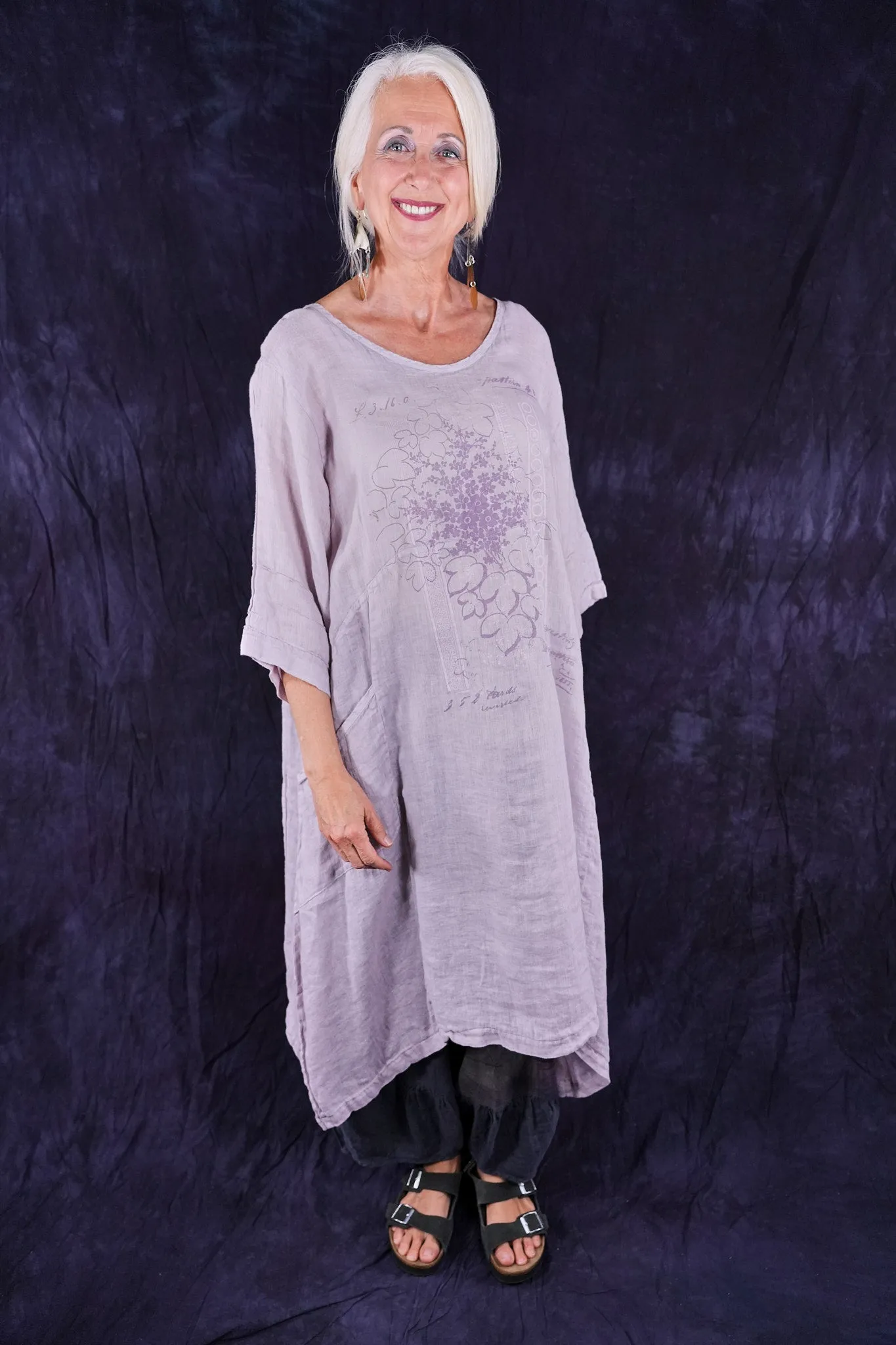 7114 Wave Dress Vintage Quartz  Pattern 48