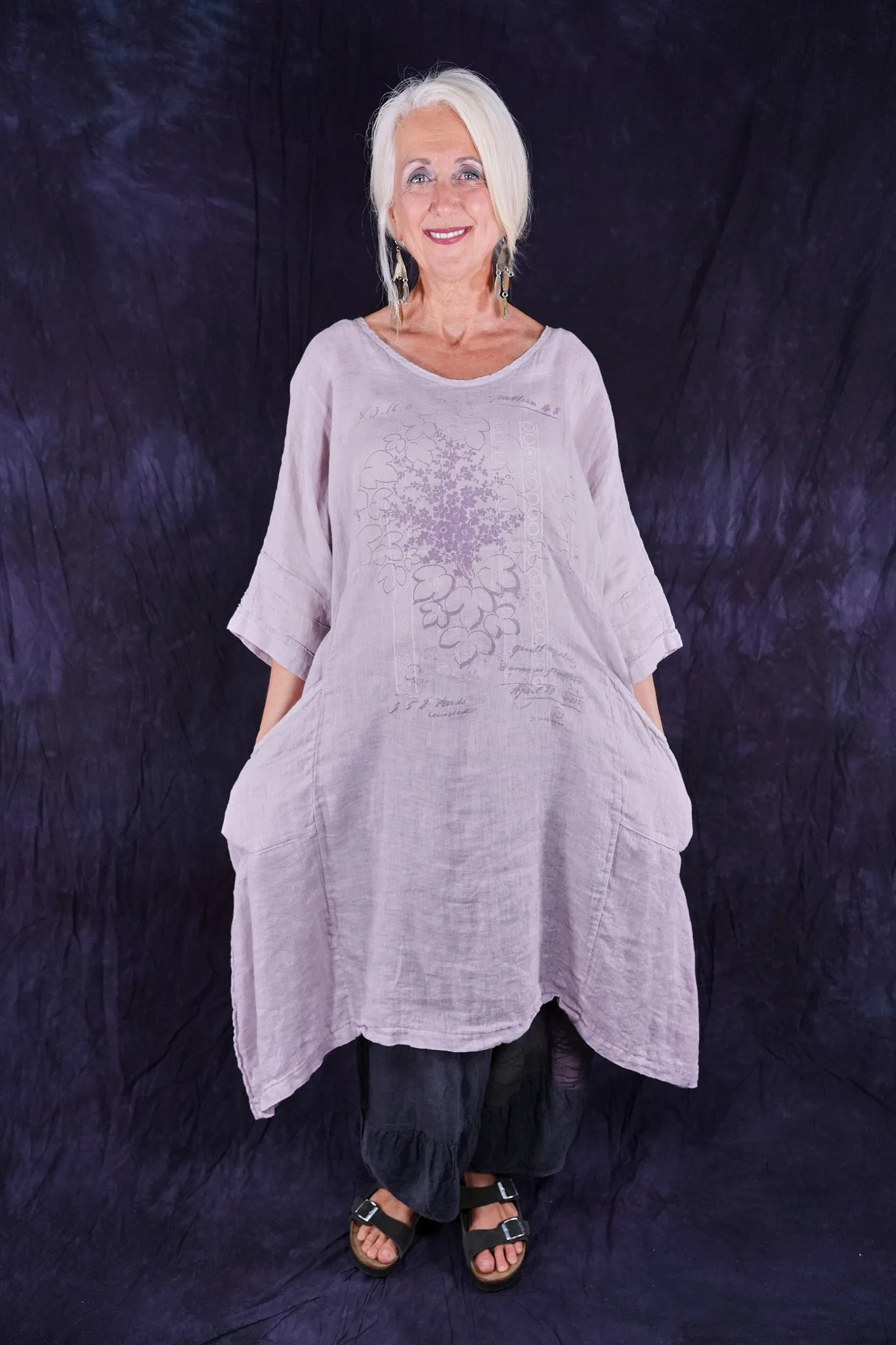7114 Wave Dress Vintage Quartz  Pattern 48