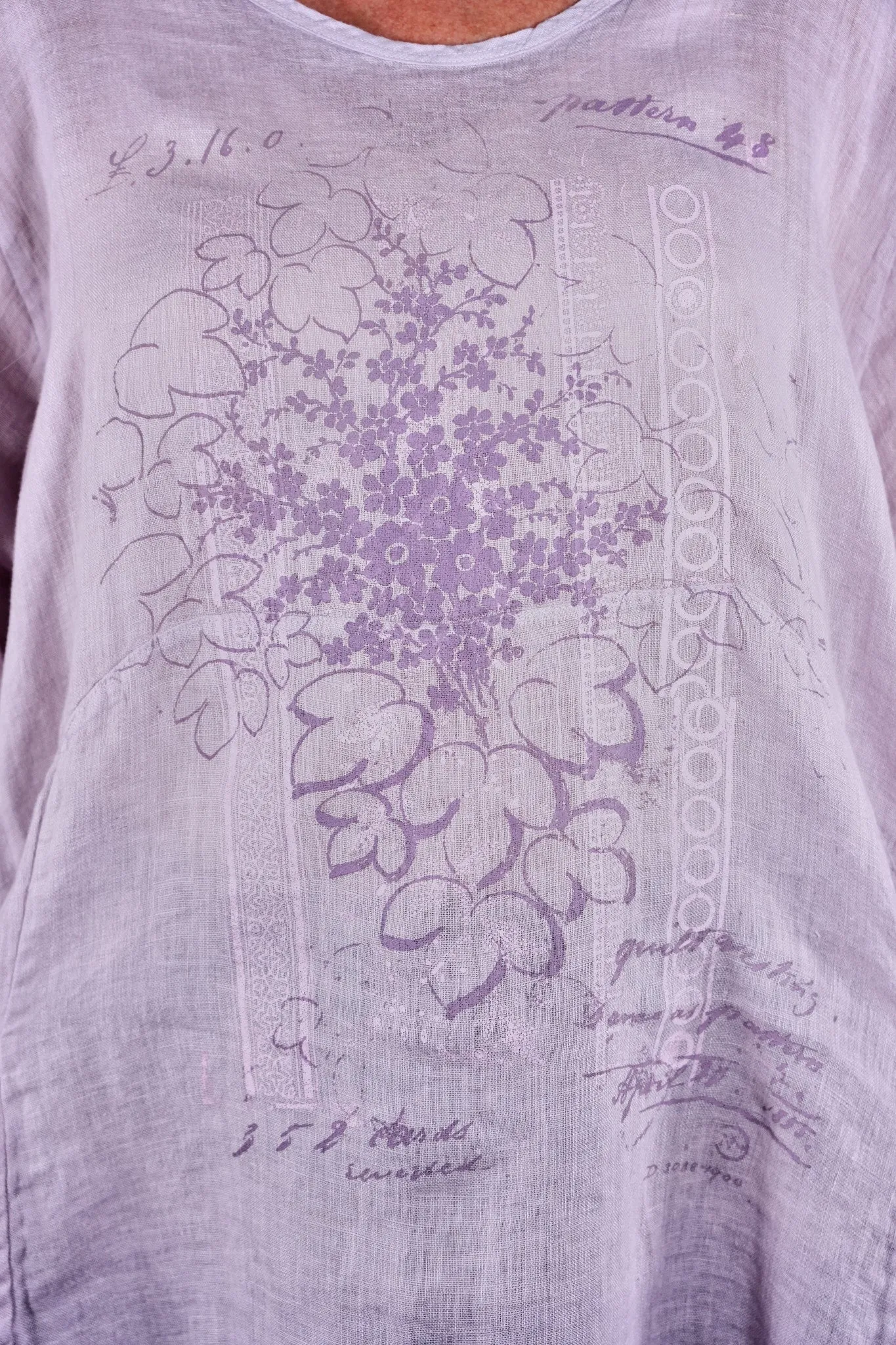 7114 Wave Dress Vintage Quartz  Pattern 48