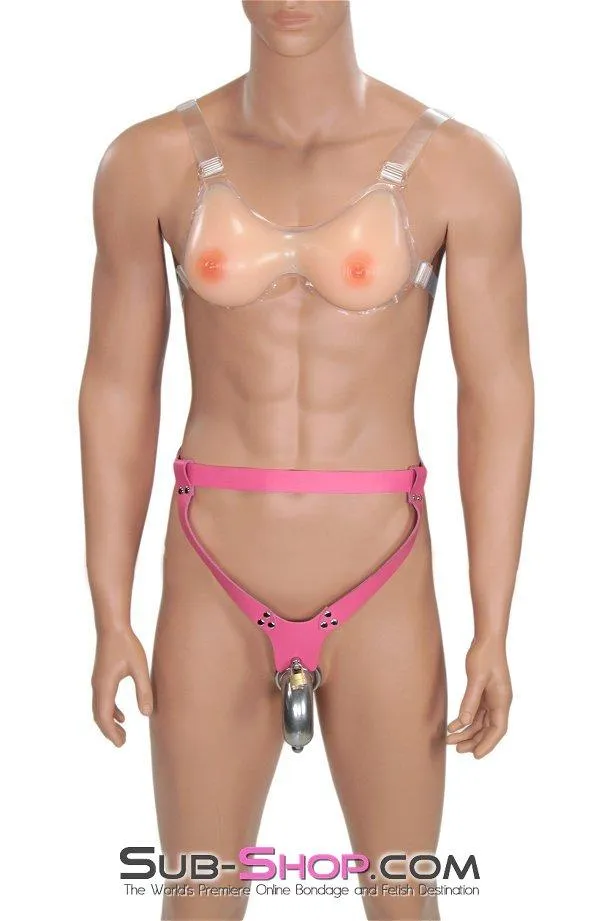 7932R      My Pretty Titties Teardrop Shape Lifelike Real Feel Breast Forms, B Cup Size