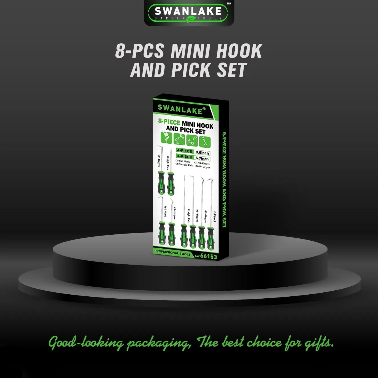 8 Piece Mini H00k & Pick Set