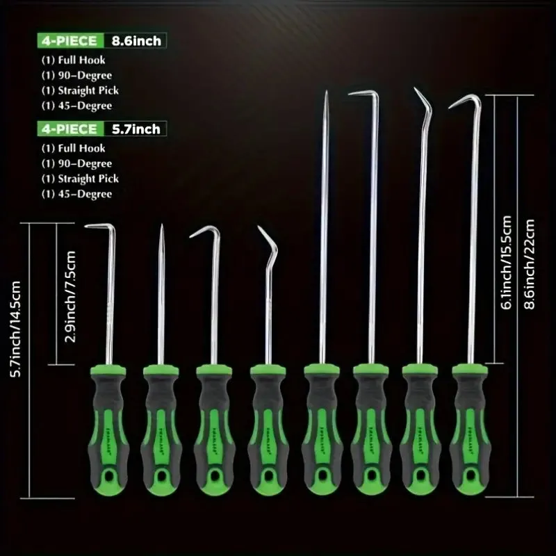 8 Piece Mini H00k & Pick Set