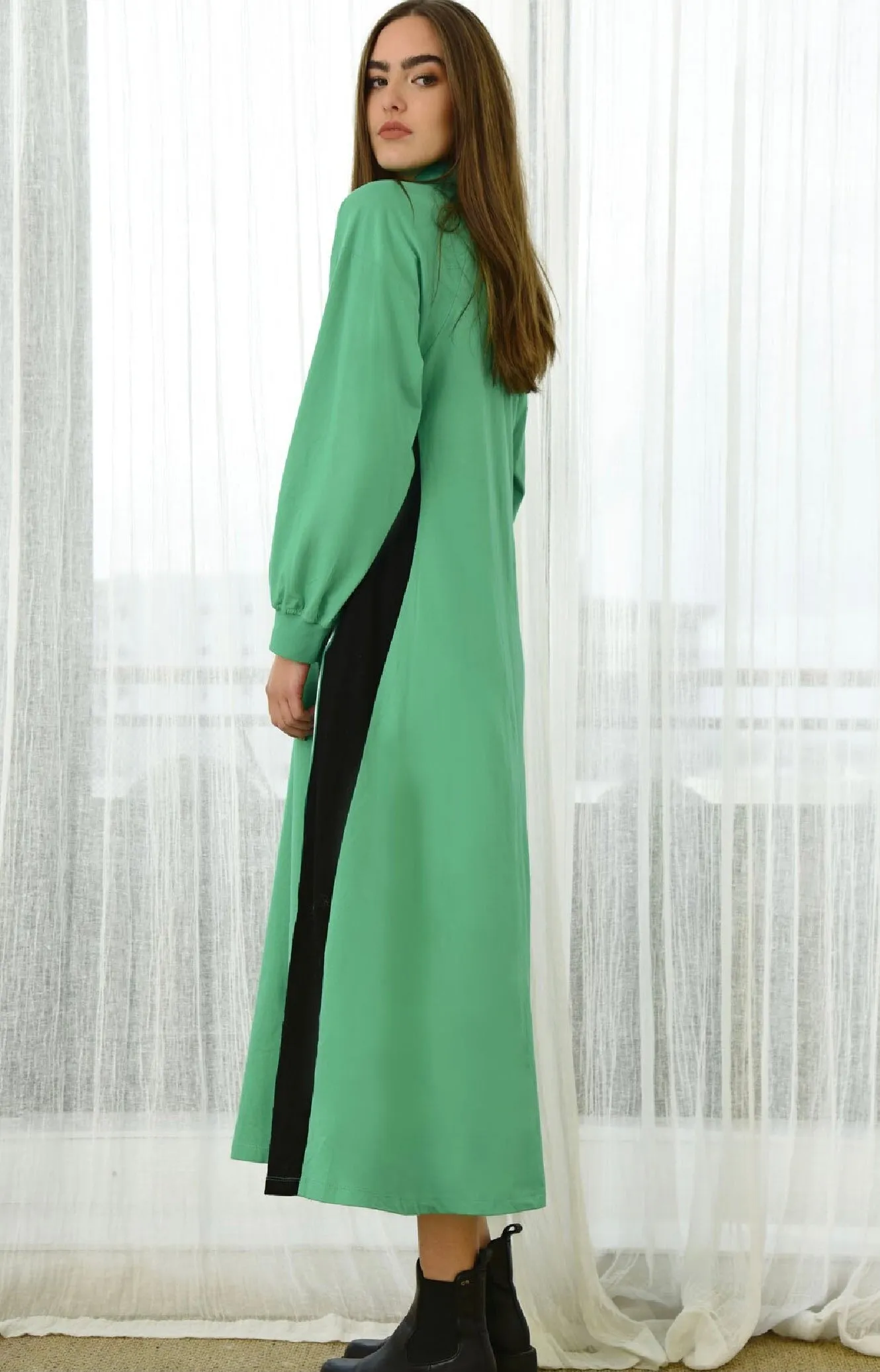 A Bold Move Dress - Green
