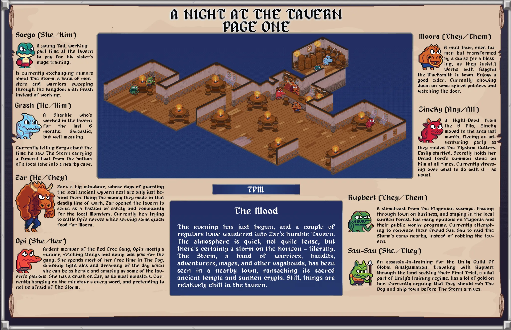 A Night At the Tavern