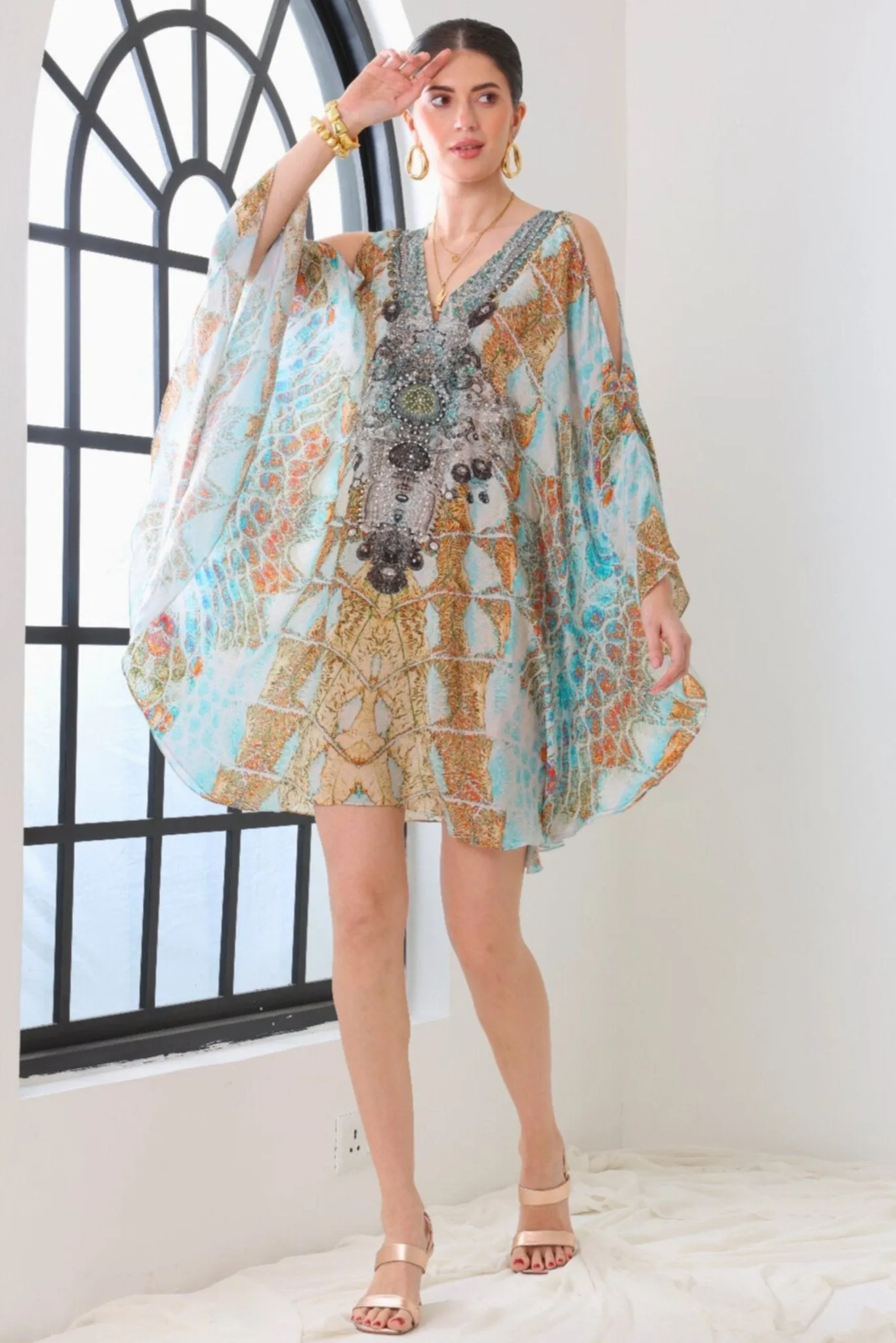 AANYA KAFTAN DRESS