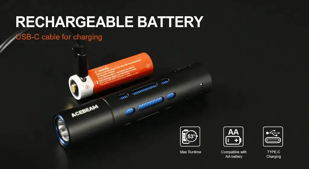 Acebeam Rider RX AL Black