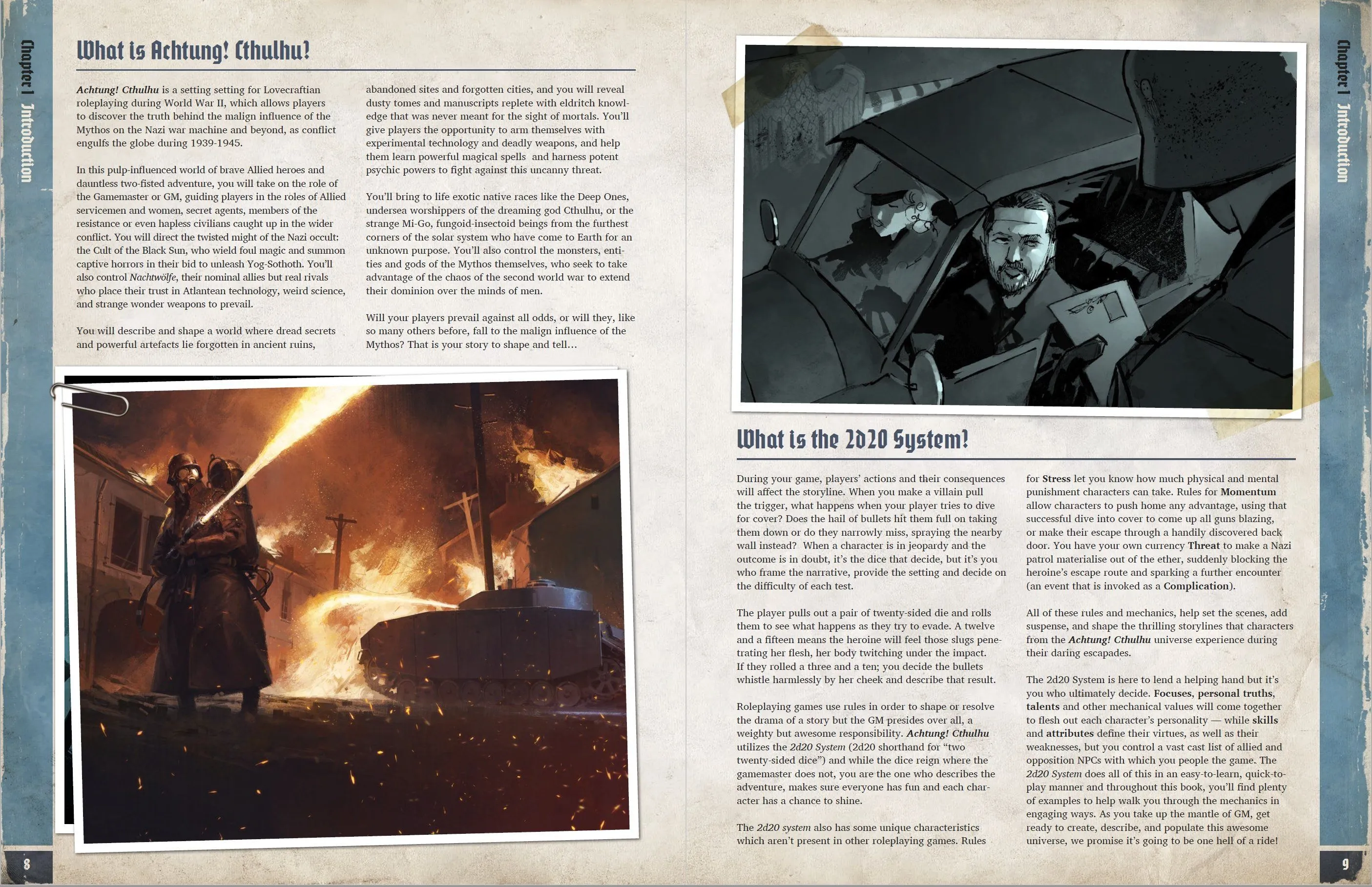 Achtung! Cthulhu 2d20: Gamemaster's Guide - PDF