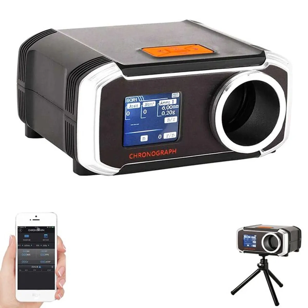 Action Union Chronograph with LCD Screen Display & Bluetooth