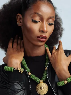 Adinkra Jewelry Set