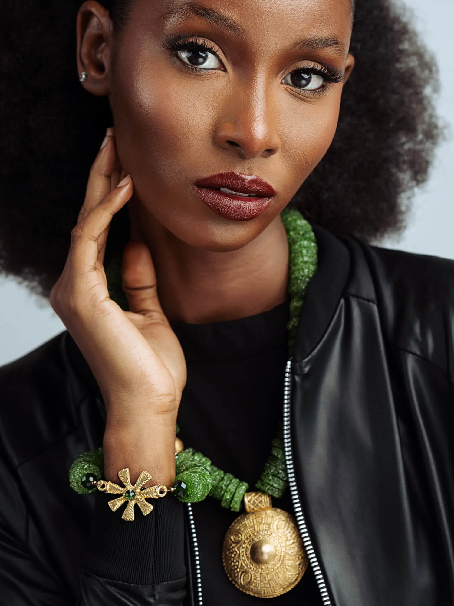 Adinkra Jewelry Set