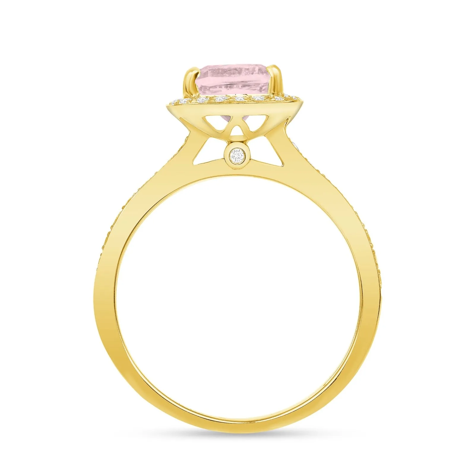Adoration Ring Rose Quartz