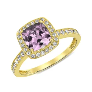 Adoration Ring Rose Quartz