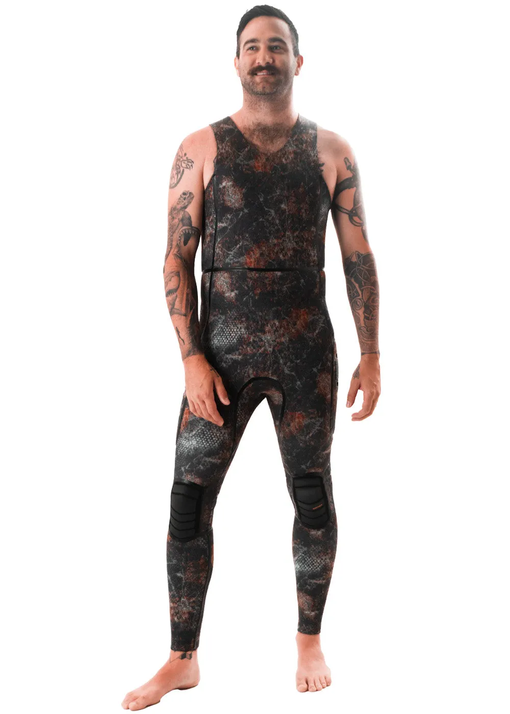 Adreno Mens Montague 5.0mm 2 Piece Lined Wetsuit
