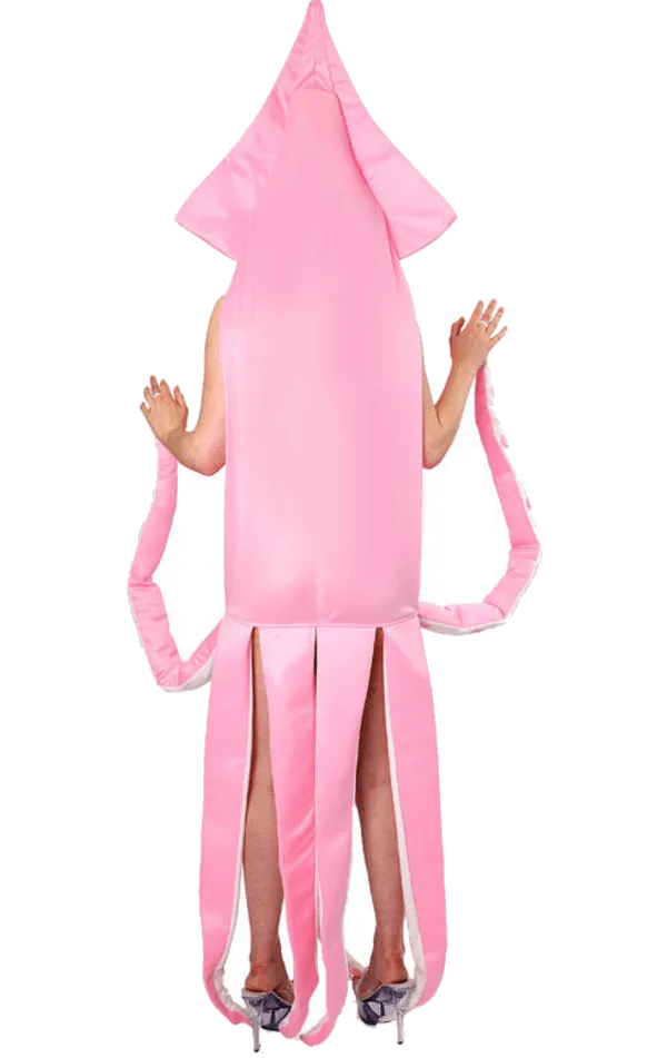 Adult Pink Squid Animal Costume