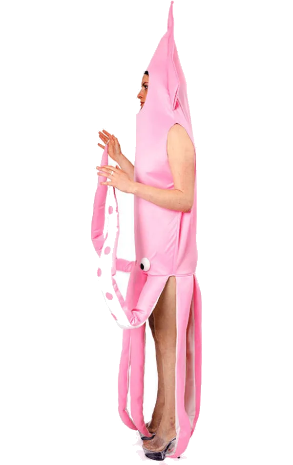 Adult Pink Squid Animal Costume