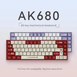AK680 Compact Hot Swap Mechanical Gaming Keyboard