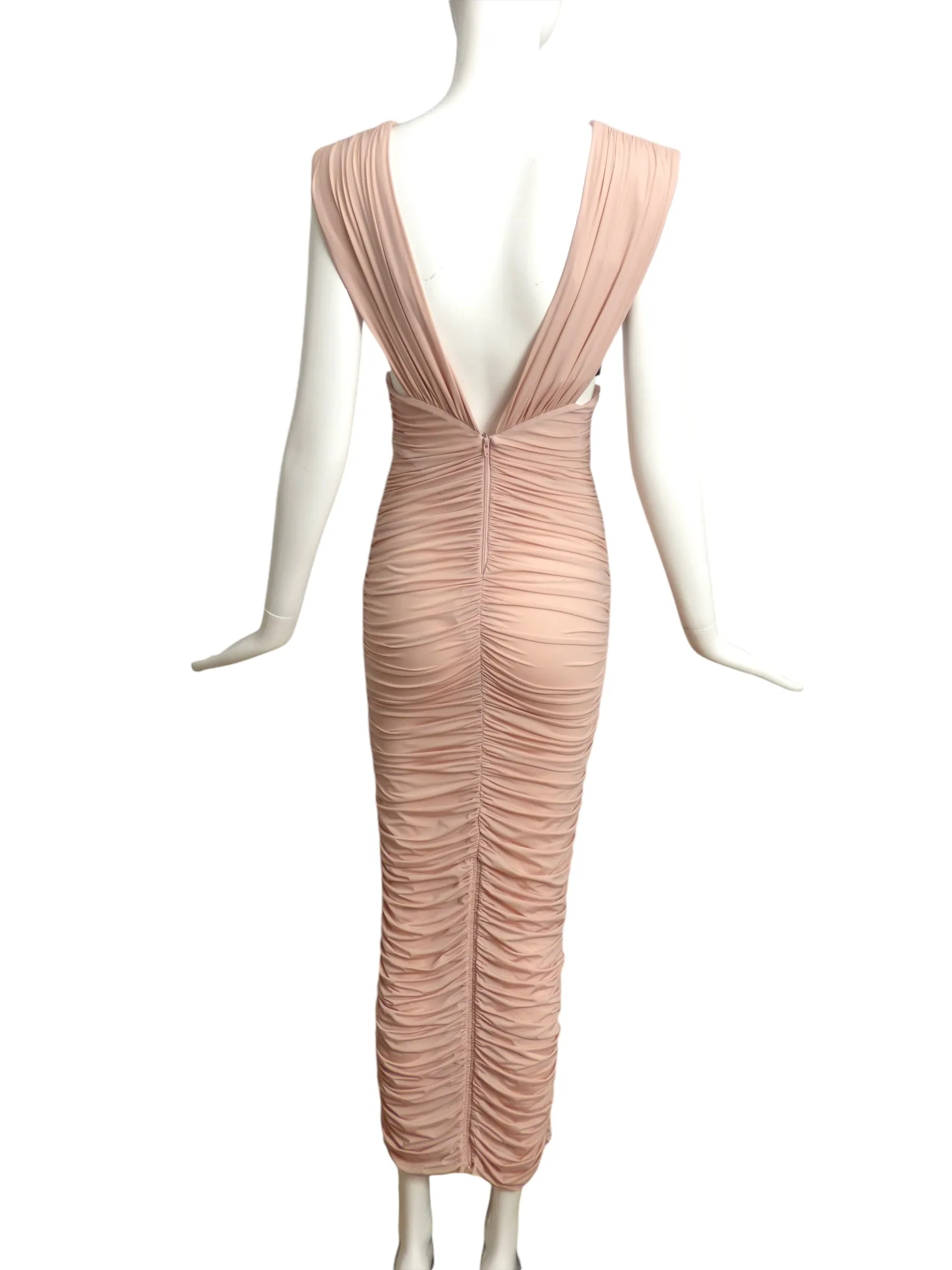 ALEX PERRY- NWT Chance Ruched Dress, Size 10
