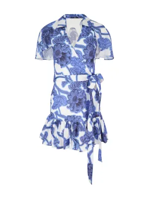 Alexis Melba Dress in Blue Abyss
