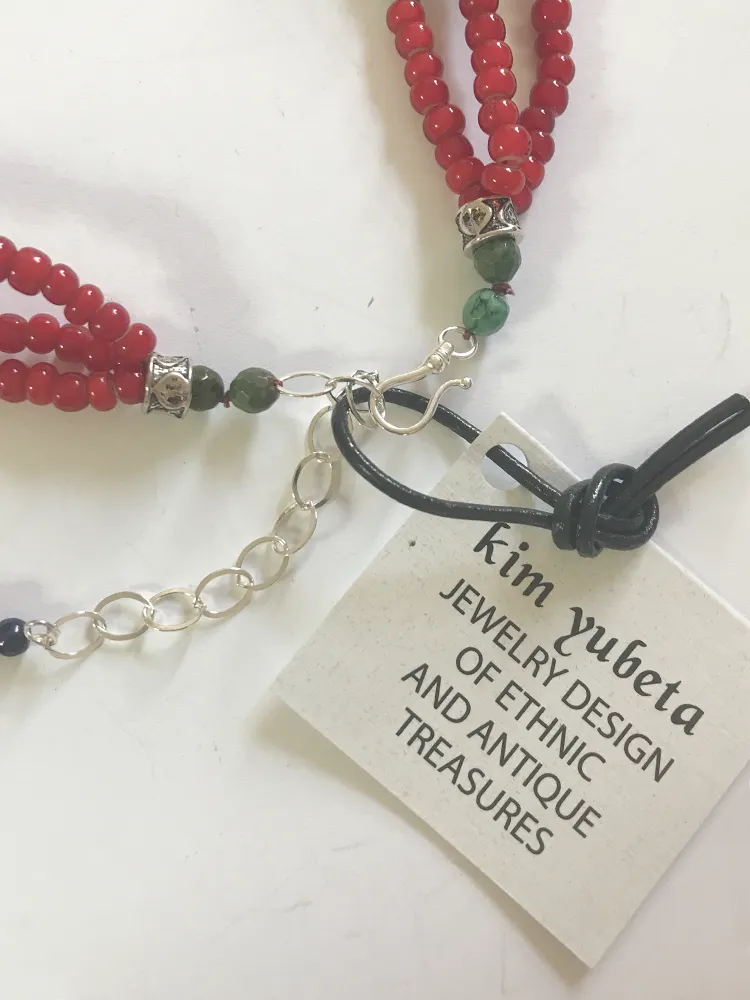 All Hearts Necklace by Kim Yubeta