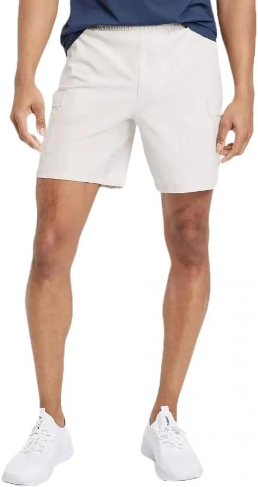 All In Motion Men's Hybrid Cargo Shorts 7" - 87697066 Gray 2XL