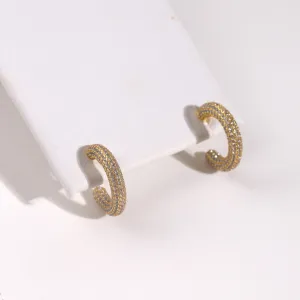 Allison Avery Bling Hoops