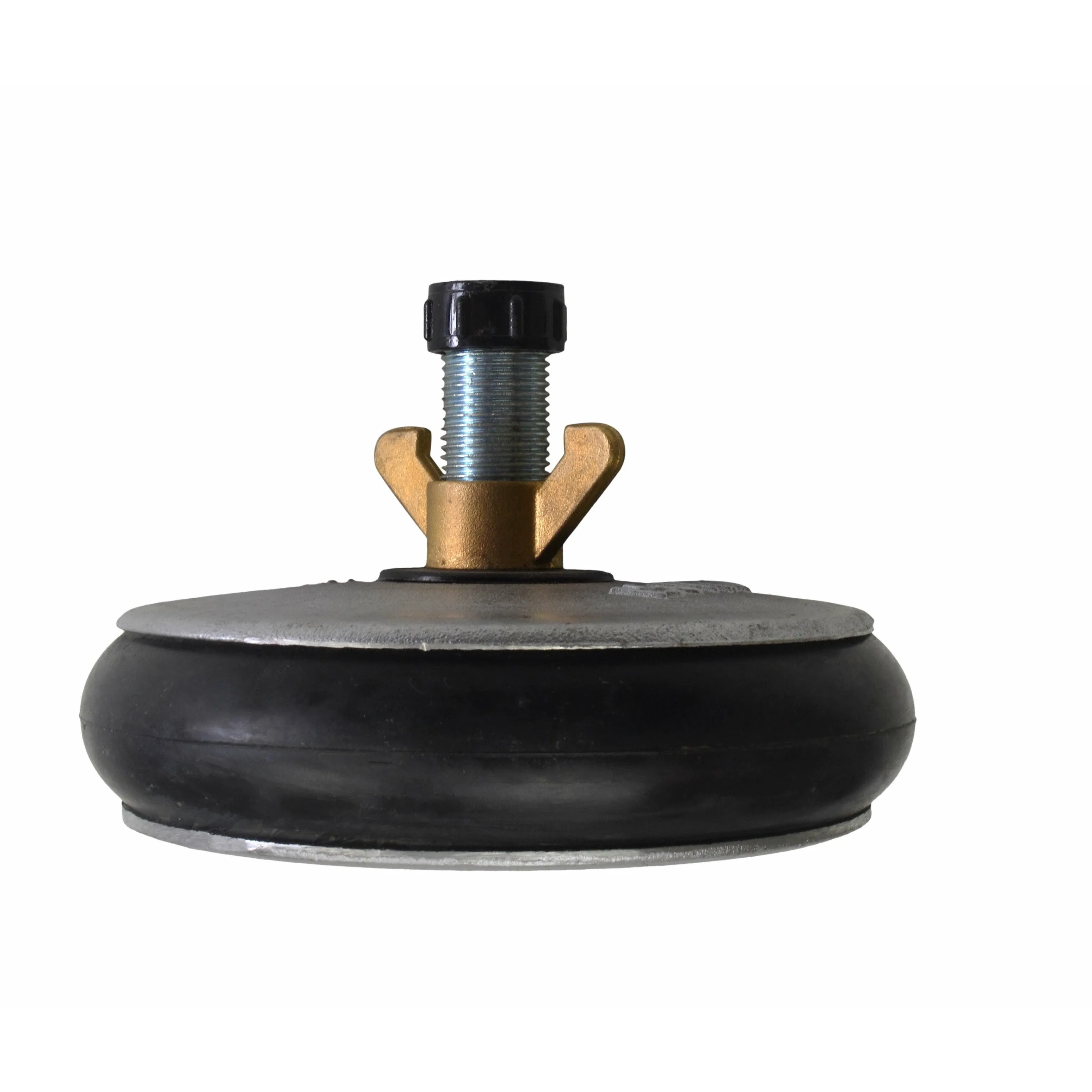 Aluminium Alloy pipe plug with 13 mm bypass 146-168mm