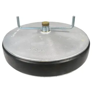 Aluminium expanding plug 18"/450mm with 25mm bypass 436-486mm