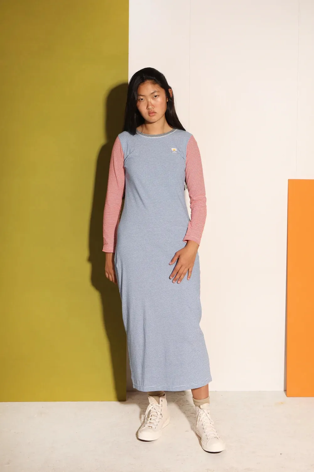 Amari dress in multicolor jersey