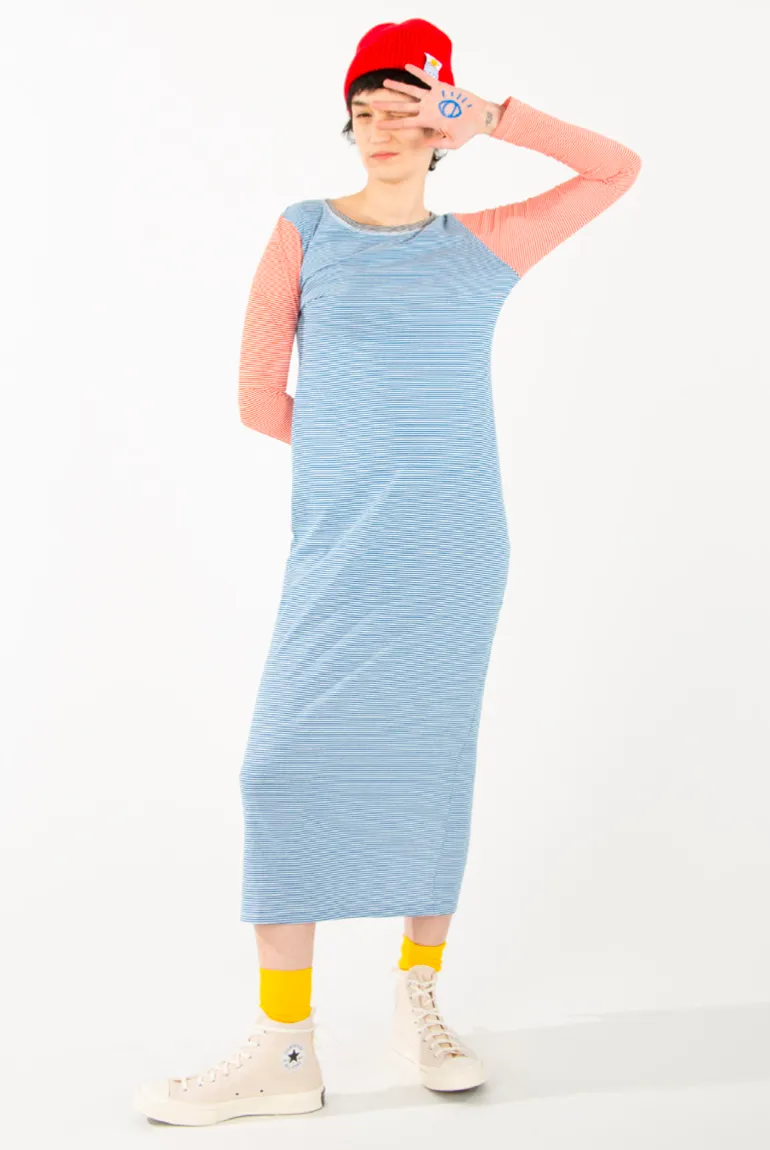 Amari dress in multicolor jersey