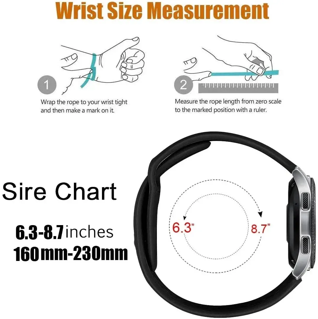 Amazfit GTS/GTR 20mm/22mm Silicone Sport Band