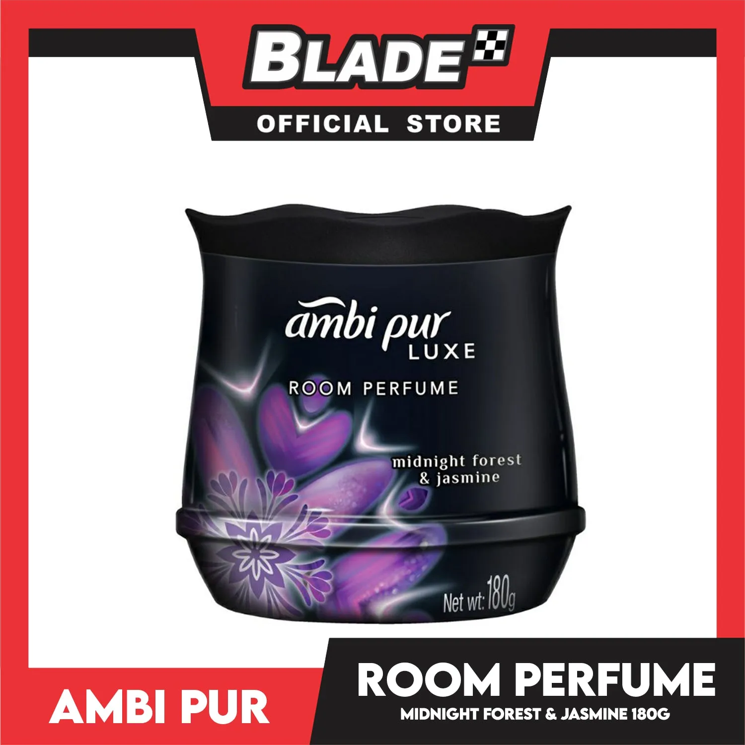 Ambi Pur Luxe Room Perfume Midnight Forest And Jasmine 180g