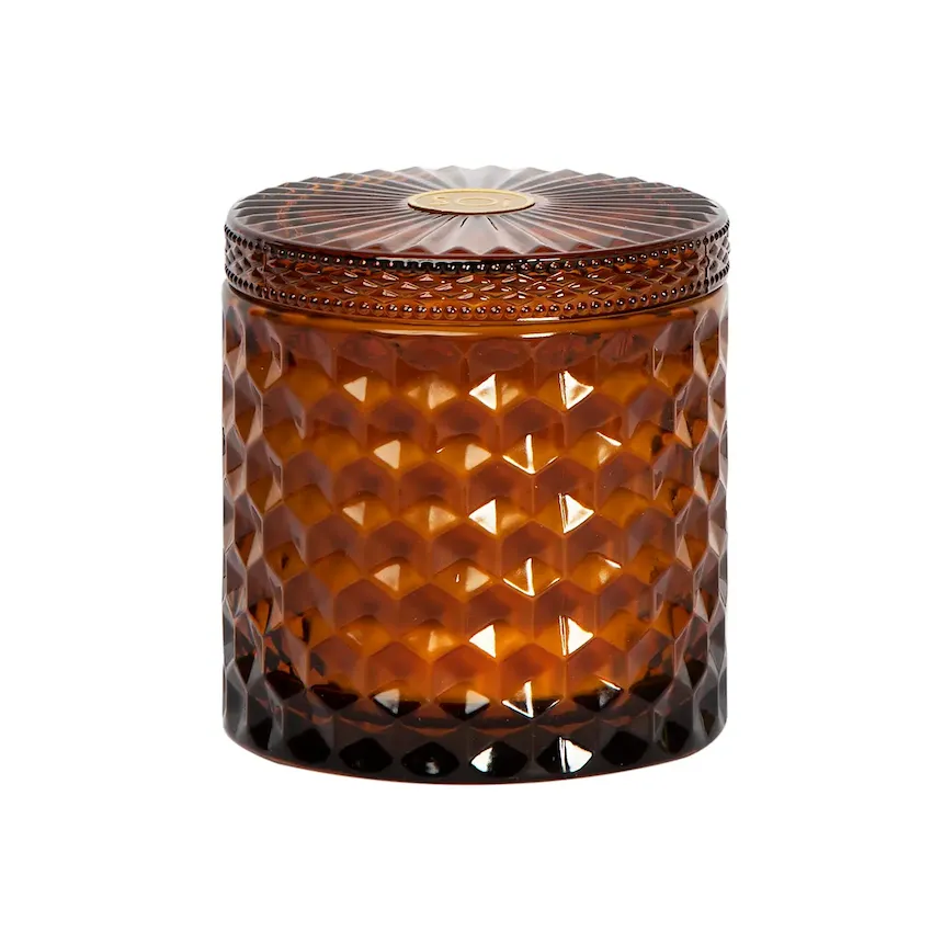 Ambre Tonka  Shimmer | 15oz Natural Soy Candle | Double Wick