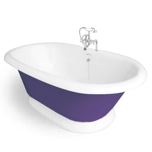 American Bath Factory Heritage 72" Splash of Color AcraStone Package