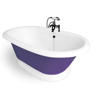 American Bath Factory Heritage 72" Splash of Color AcraStone Package