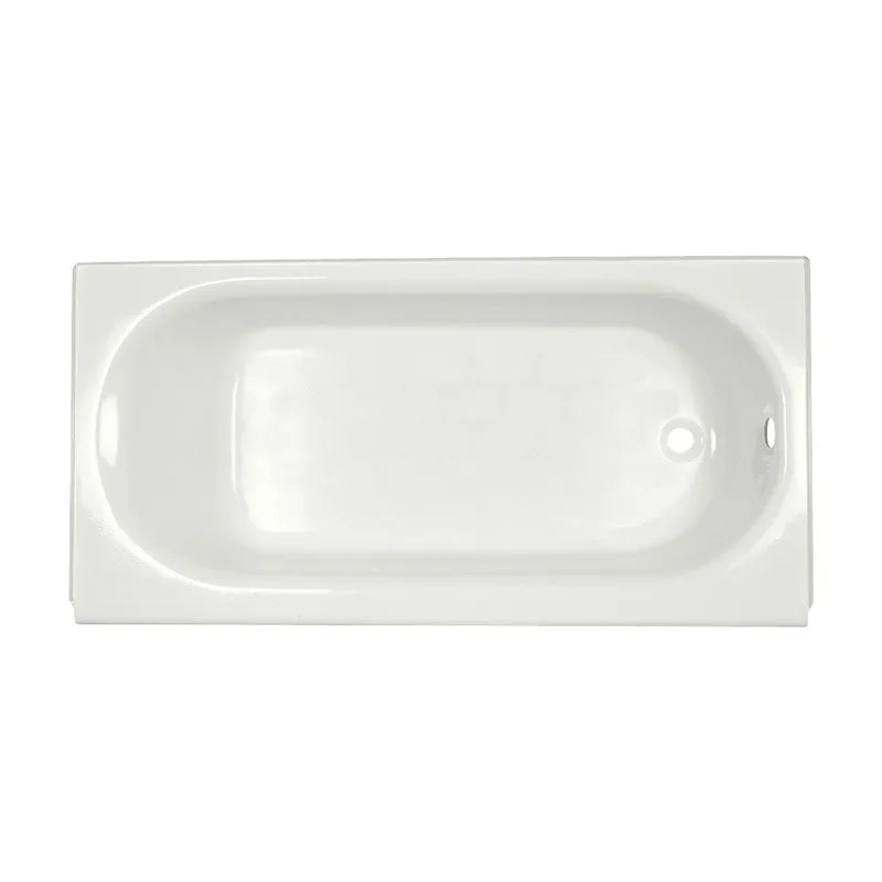 American Standard Princeton 60" x 34" Above-Floor Bathtub with Luxury Ledge and Integral Overflow