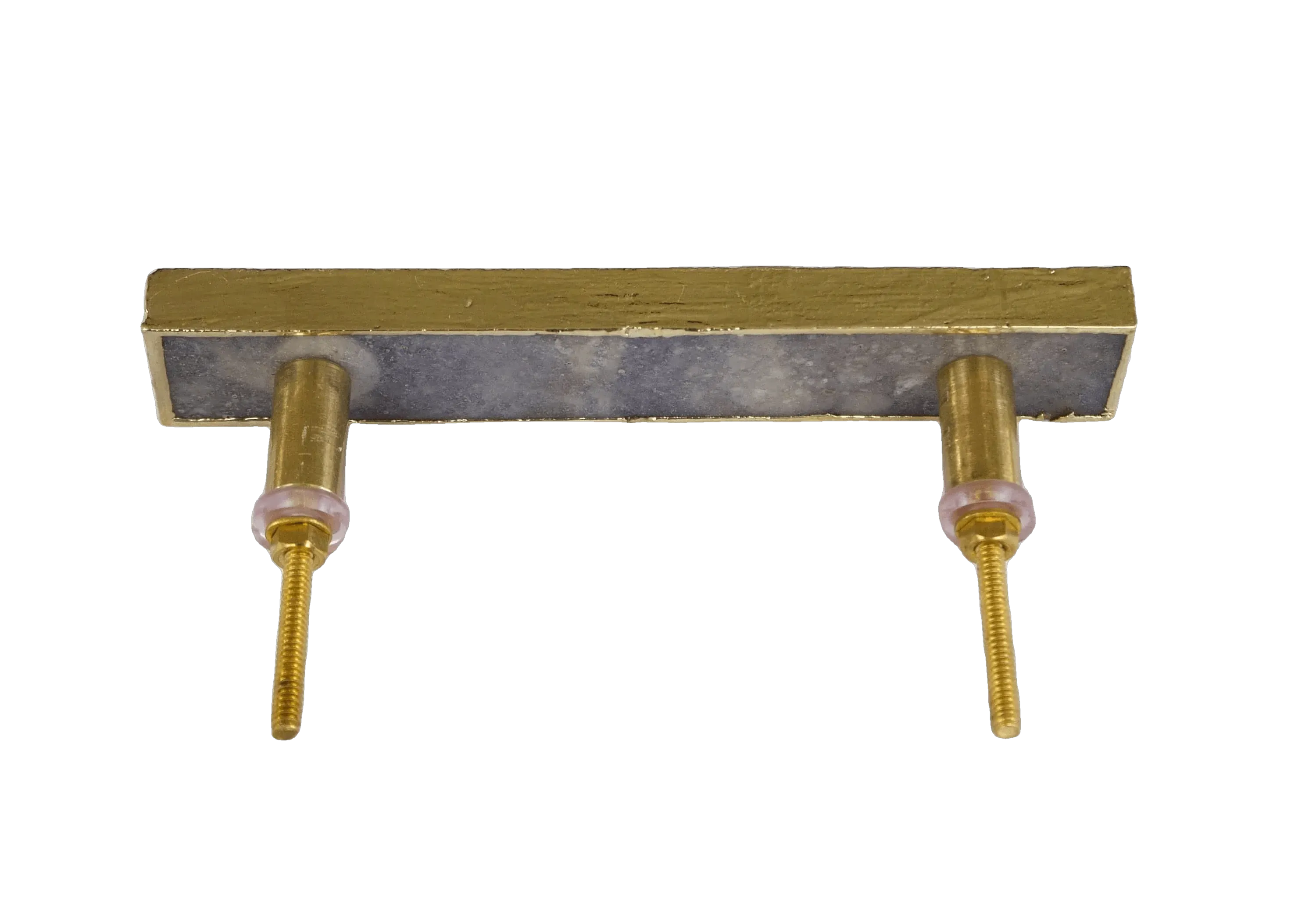 Amethyst Agate Cabinet Door Pull Handle - Set of 4