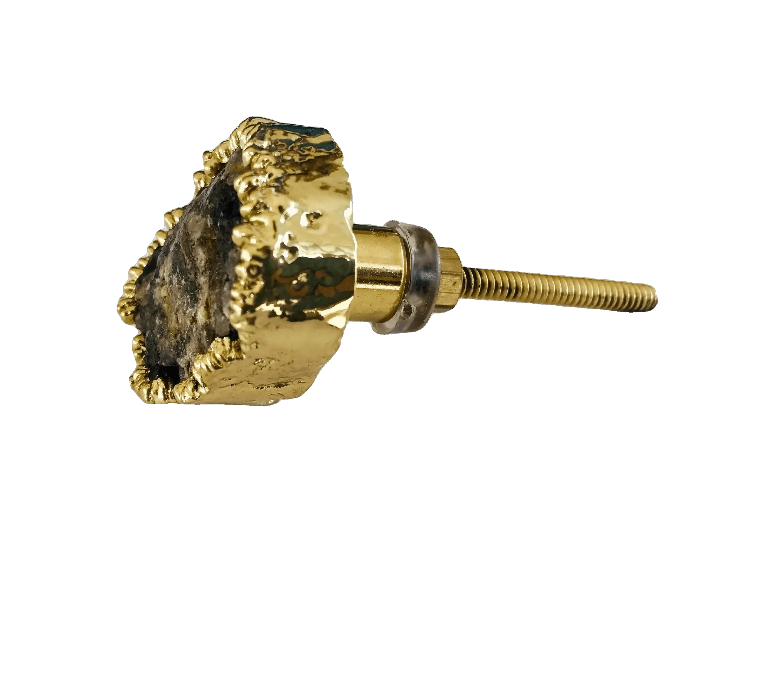 Amethyst Agate Cabinet Door Pull Handle - Set of 4